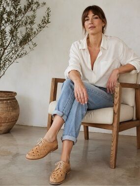 Fiel Anthropologie roti Weave Oxfords shoes